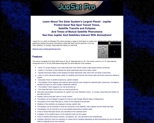 Jupsat Pro – Astronomy Software