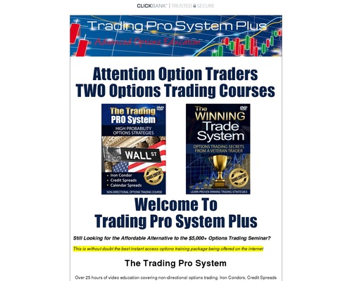 Massive Trading Options Video Course 35 Hours Video & Special Reports