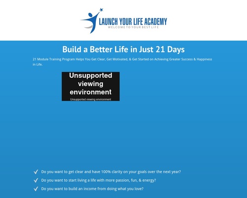 Launch Your Life Academy – Expert Training For Success