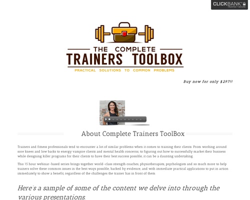 The Complete Trainers Toolbox