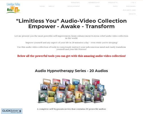 "limitless You" Audio-video Collection: Empower – Awake – Transform