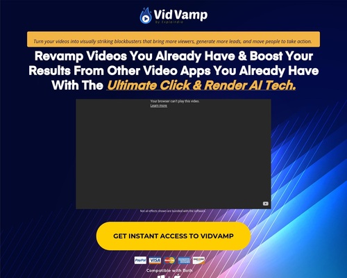 Vidvamp – Video Revamper