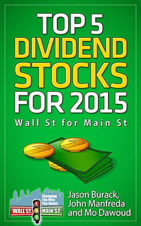 Top 5 Dividend Stocks for 2015 Report