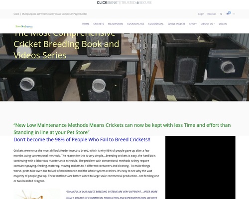 The Complete Cricket Breeding Manual