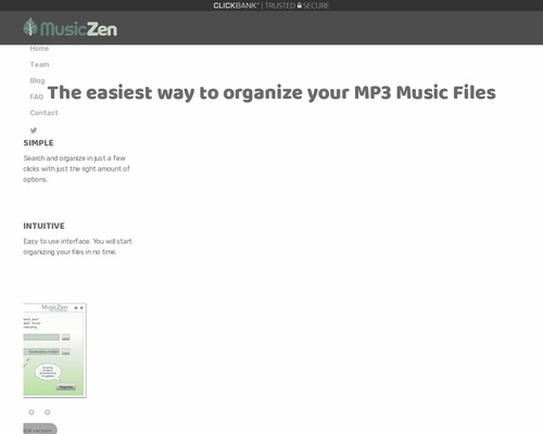 MusicZen – MP3 File Organizer