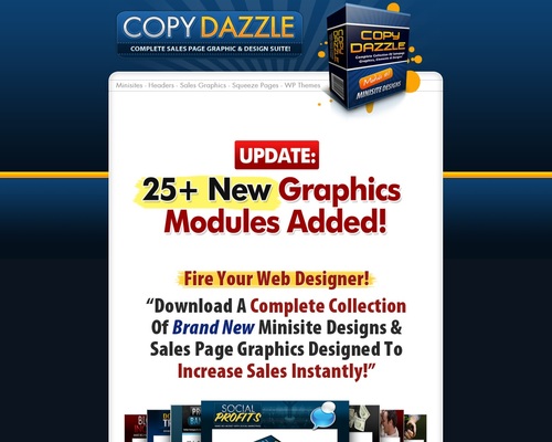 CopyDazzle – Massive collection of graphics and mini sites
