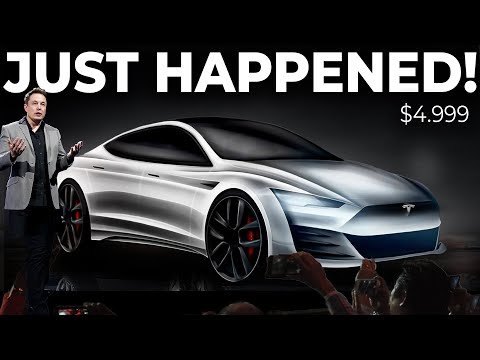 Elon Musk JUST REVEALED The INSANE NEW $5,000 Tesla Car!