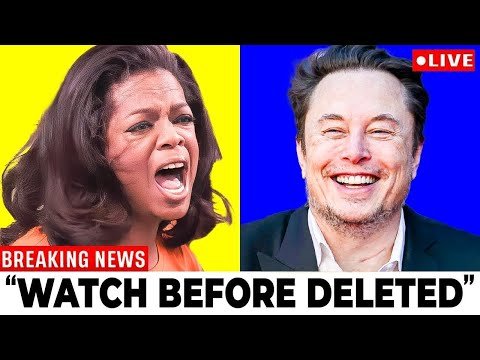 Elon Musk JUST CONFRONTED Oprah WInfrey & She COMPLETELY Loses It