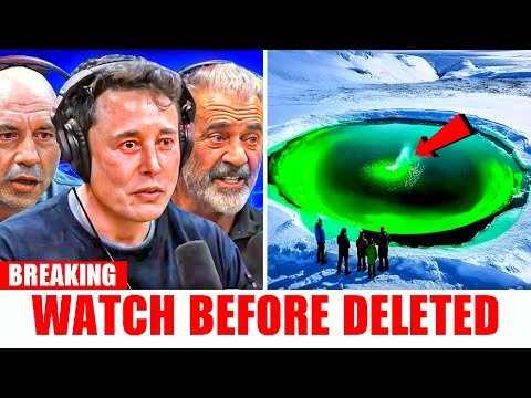 Joe Rogan, Elon Musk & Mel Gibson Reveal U.S. SHUT DOWN Antarctica After Drone Captured THIS
