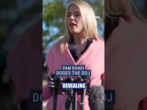 AG Pam Bondi reveals DOGE savings at DOJ #pambondi #news #doge #foxnews #justicedepartment #shorts