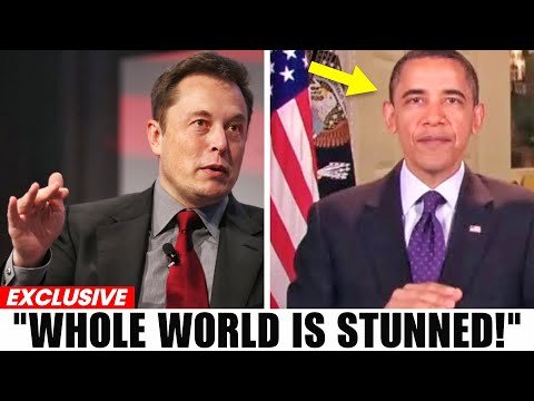 Elon Musk Just EXPOSED Obama…