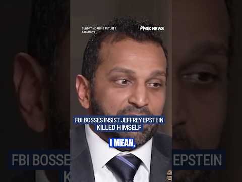 FBI's Patel, Bongino shut down Epstein conspiracy theory #foxnews #news #us #fox #danbongino #shorts