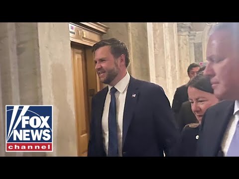 VP Vance arrives at Capitol Hill prepared to cast tie-breaking vote on Trump megabill