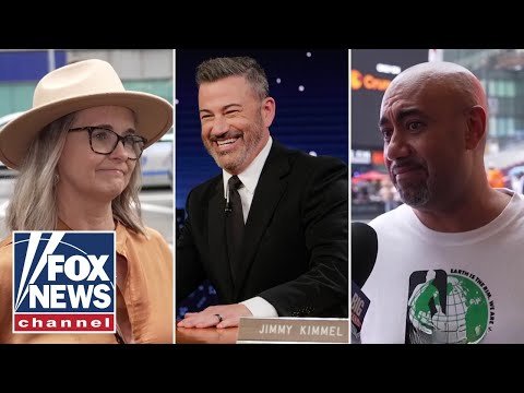 WATCH: New Yorkers weigh in on Jimmy Kimmel's suspension