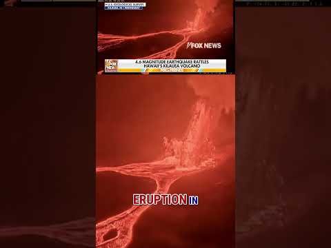 Earthquake RATTLES Hawaii's Kilauea volcano #foxnews #news #us #fox
