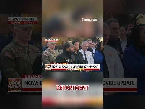 BREAKING: FBI Director Patel provides update on DC National Guard shooting #shorts #foxnews #news
