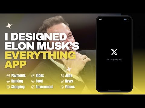 I designed Elon Musk's everything app, X (BETA)  @ElonMusk-FanZone  #elonmusk