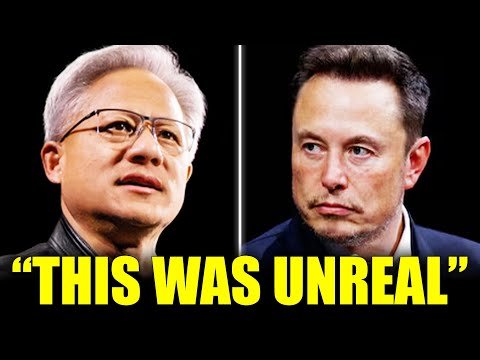 Elon Musk LEAVES NVIDIA CEO Jensen Huang Speechless After MASSIVE AI Breakthrough