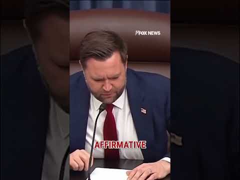 WATCH: Vance BLOCKS Dems' restrictions on war powers #shorts #us #news #vance #venezuela