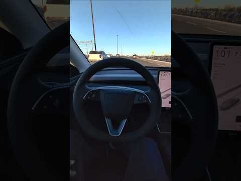 TESLA SELF DRIVE @ElonMusk-FanZone @tesla #tesla #selfdrive #car #cars #evcar #elonmusk #usa