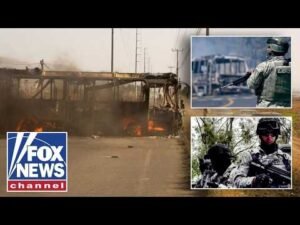 'REIGN OF TERROR': Chaos in Mexico as 25 National Guard troops are killed in cartel revenge