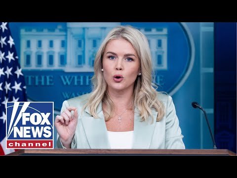 Karoline Leavitt: Trump is the first president to actually do something about Iran