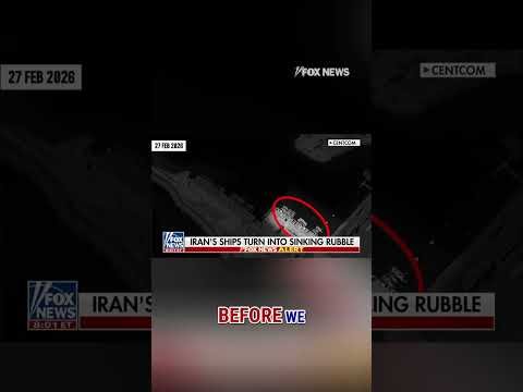 Watters: 60 Iranian ships are sunk, the ports are next #iran #usa #shorts #navy