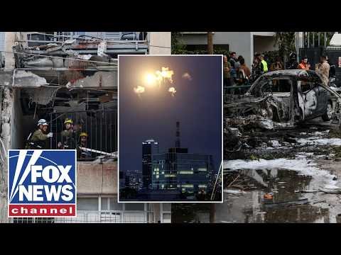 Israelis on HIGH ALERT following cluster munitions attacks from Iran