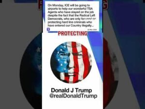 BREAKING: Trump says ICE will be at US airports next week #shorts #ICE #DHS #news #foxnews #usnews