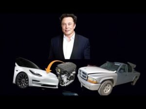 @ElonMusk-FanZone #elonmusk Elon take out #dodgedakota no engine v6 he put @tesla #tesla will start