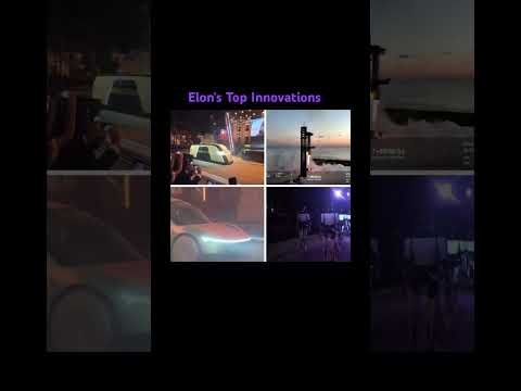 Elon Musk's Key Innovations #elonmusk #spacex #tesla @ElonMusk-FanZone