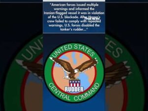 US fighter jet FIRES on Iranian oil tanker #shorts #us #news #foxnews #iran