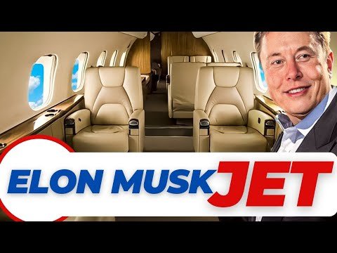 Elon Musk private jet #elonmusk @ElonMusk-FanZone @funnyv_12M
