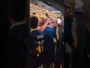 French fans SWARM bus after World Cup victory #foxnews #news #us #fox