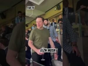Elon Musk is always cool stops and takes Selfie with Fan!