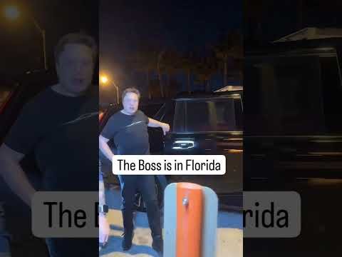 the boss in Florida @ElonMusk-FanZone @elonmusklive3025 @hondurasgate