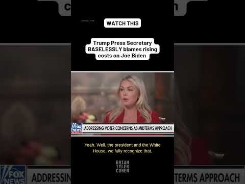 Fox News Poll BACKFIRES as Trump Team Blames Biden for Prices 😳 #Trump #FoxNews #Politics