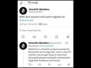 #FreeMetatime @ElonMusk-FanZone