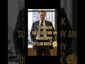 Elon musk sucess story || biography of Elon musk 🥺|| #sucess @ElonMusk-FanZone