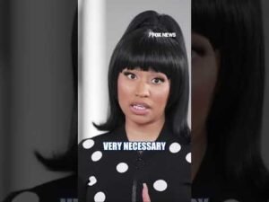Nicki Minaj tells young voters: 'VOTE RED'