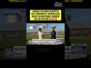 FOX NEWS reporter CONFRONTS Mike Johnson!🚨🚨🚨